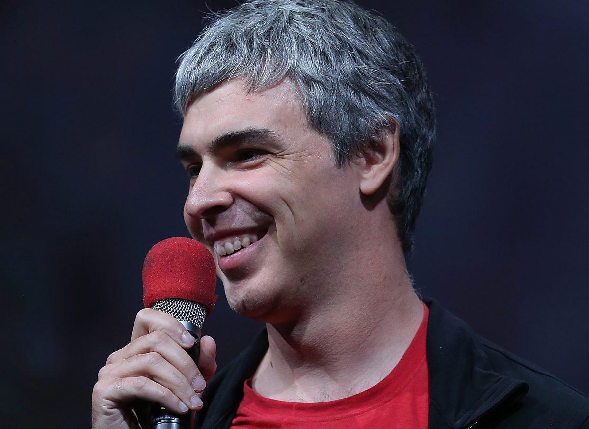 Larry Page, Google co-founder and chief executive, speaks during the opening keynote at the Google I/O developers conference on May 15, 2013, in San Francisco. (Justin Sullivan/Getty Images)
