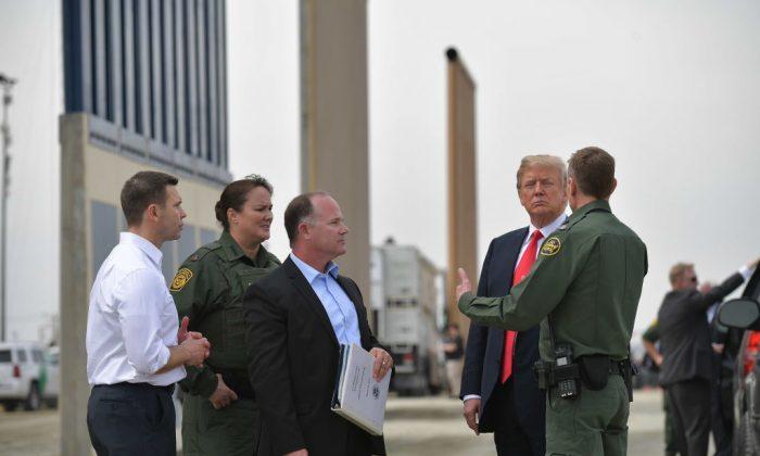Trump Calls for Border Wall Construction via Military, Cites National Defense