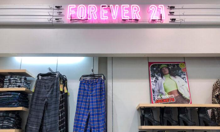 Forever 21 Files for Bankruptcy, to Close Hundreds of Stores