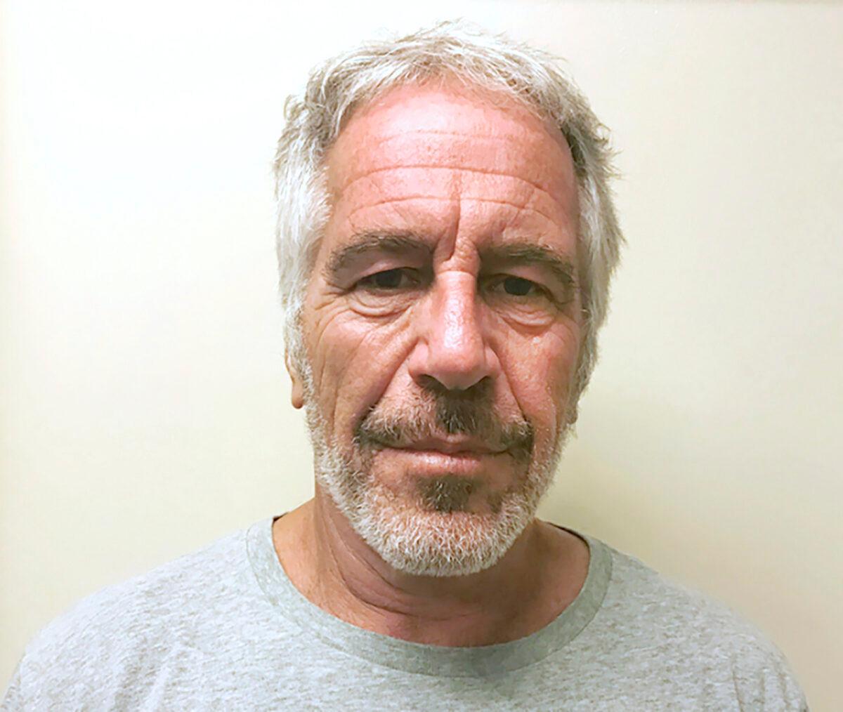 Jeffrey Epstein in a March 28, 2017, file photo. (New York State Sex Offender Registry via AP)