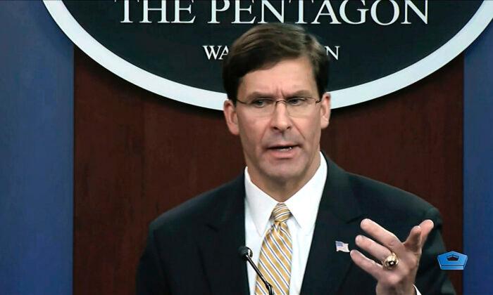 Esper Says Pentagon Plans for Over 500-Ship Navy to Counter China