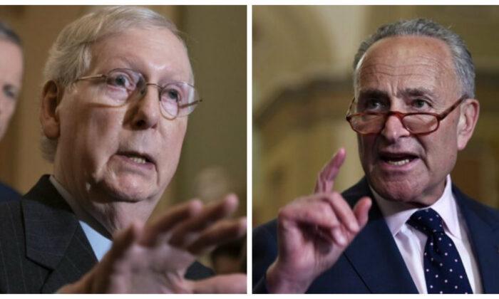 Schumer: McConnell Must Bring Senate Back Early If USPS Bill Is Passed