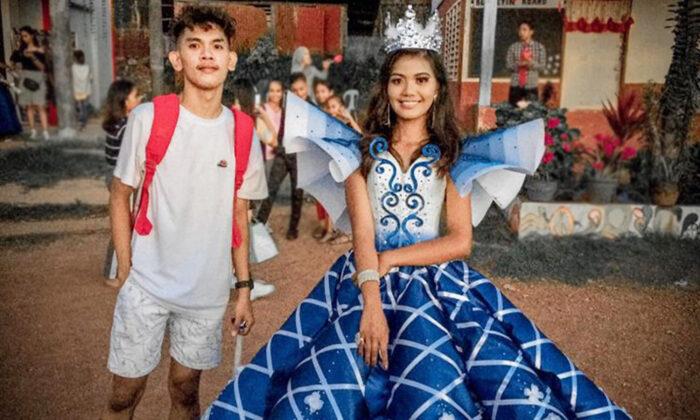 Parents Couldn’t Afford to Rent Teen’s Dress for Prom so Brother Makes One From Scratch