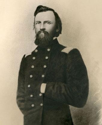 Hans Heg, an anti-slavery activist who was killed in the Civil War while fighting for the Union. (National Park Service)
