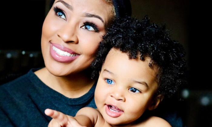 Mom and Son Have a Rare Condition That Has Left Them With Stunning Blue and Brown Eyes