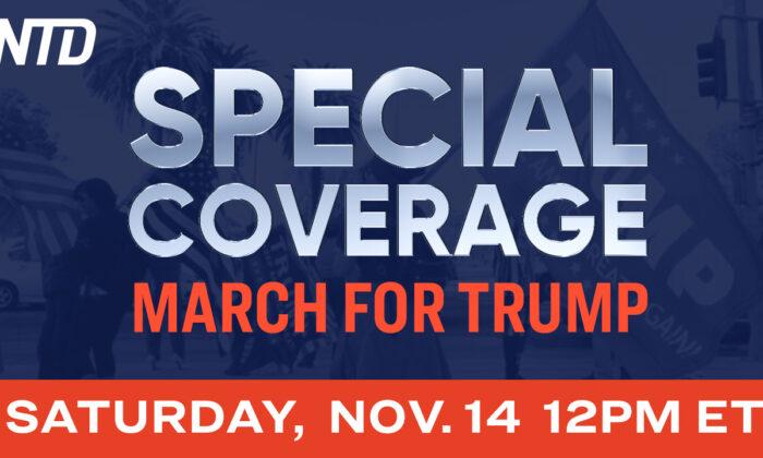 Live: NTD Special Coverage of March for Trump