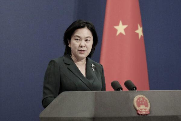 China's Foreign Ministry spokeswoman Hua Chunying attends a news conference in Beijing, China, on Oct. 9, 2020. (Thomas Suen/File/Reuters)