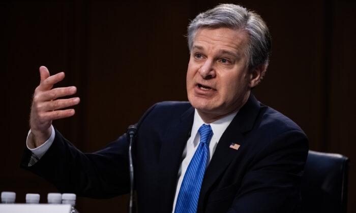 Wray Declines to Confirm FBI’s Use of Geolocation Data to Track Capitol Rioters But Says It ‘Would Not Surprise Me’