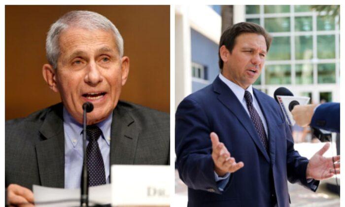 Florida Gov. DeSantis: Fauci’s Role in ‘Gain of Function’ Research Should Be ‘Fully Investigated’