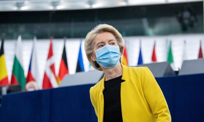 EU Delivers Enough Doses to Vaccinate 70 Percent of Adults, Von Der Leyen Says