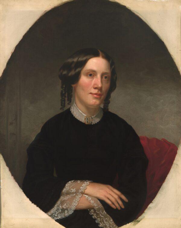 A portrait of Harriet Beecher Stowe. National Portrait Gallery. (Public Domain)