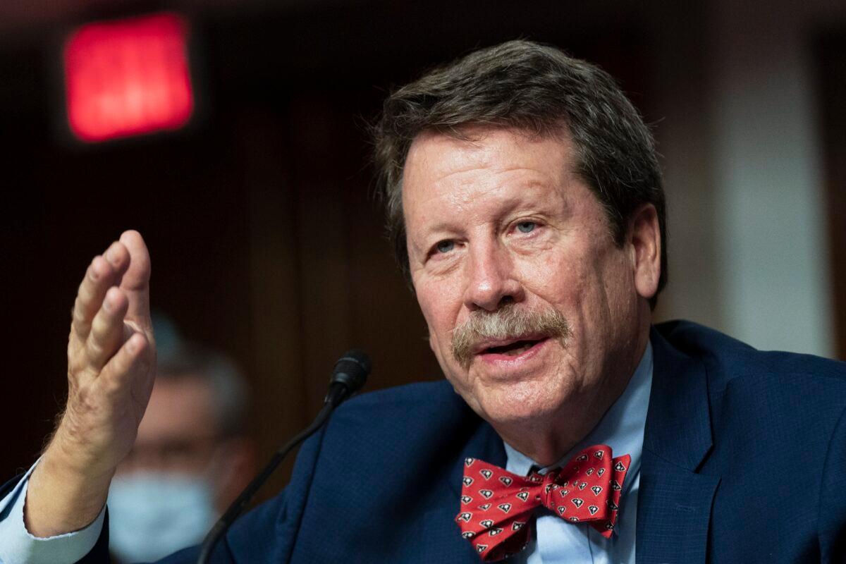 Dr. Robert Califf, President Joe Biden's nominee to head the Food and Drug Administration, is seen before his nomination hearing in Washington on Dec. 14, 2021. (Manuel Balce/AP Photo)