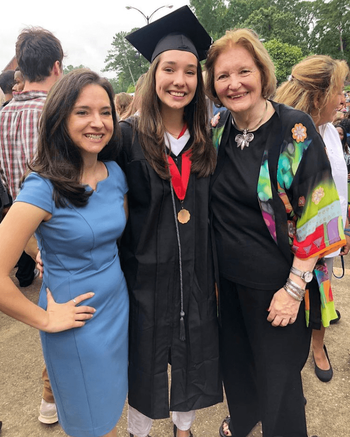 [L-R] Serennah, Katrinnah, and Great Aunt Mimi at Katrinnah's graduation from Huntingdon College. (Courtesy of <a href="https://www.youtube.com/channel/UCOwrQk7RgfC-JYnViBnUQMQ">College by Twelve</a>)