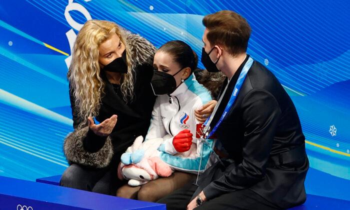 Olympic Chief Criticizes Valieva Coach’s ‘Chilling’ Reaction, Kremlin Hits Back