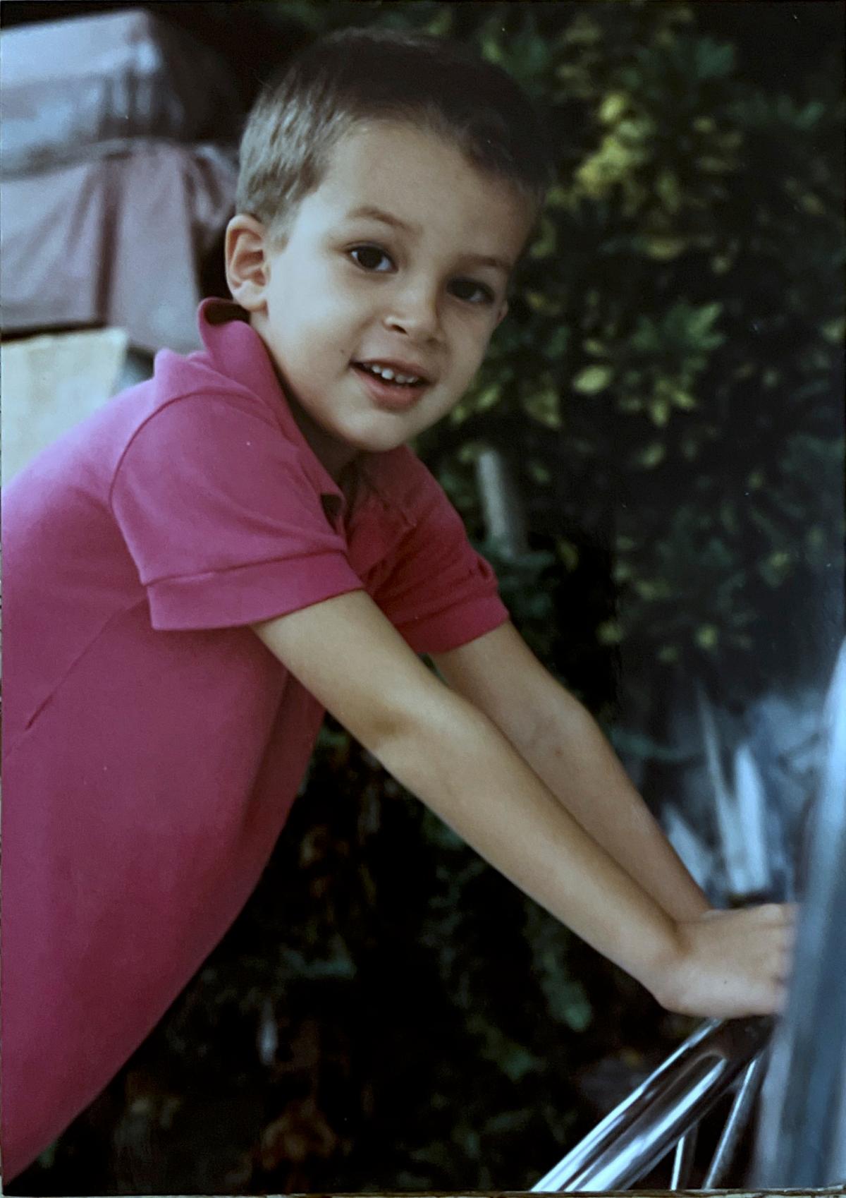 Damon as a child. (Courtesy of Barbara Rivera)