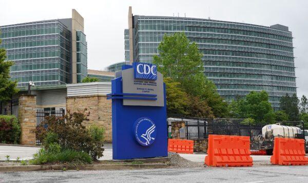 The Centers for Disease Control and Prevention (CDC) headquarters in Atlanta, Ga., on April 23, 2020. (Tami Chappell/AFP via Getty Images)