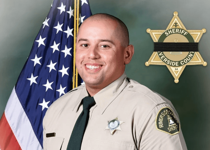 Riverside County Sheriff’s Motor Deputy Isaiah Albert Cordero. (Riverside County Sheriff's Department)
