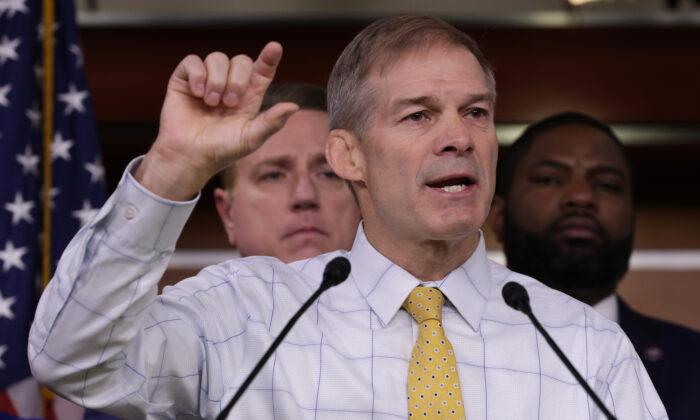 DOJ Signals to Rep. Jim Jordan It Won’t Hand Over Documents Related to Pending Investigations