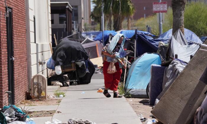 Homeless Phoenix Residents Await City’s Action Displacing Them From ’the Zone’