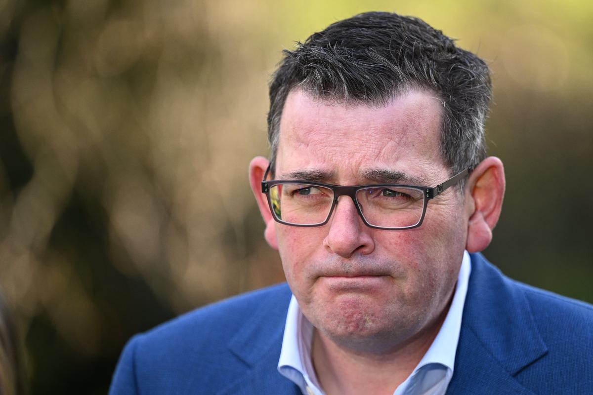 Victorian Premier Daniel Andrews is among 235 prominent Australians to be placed on Russia's banned list. (James Ross/AAP Image)