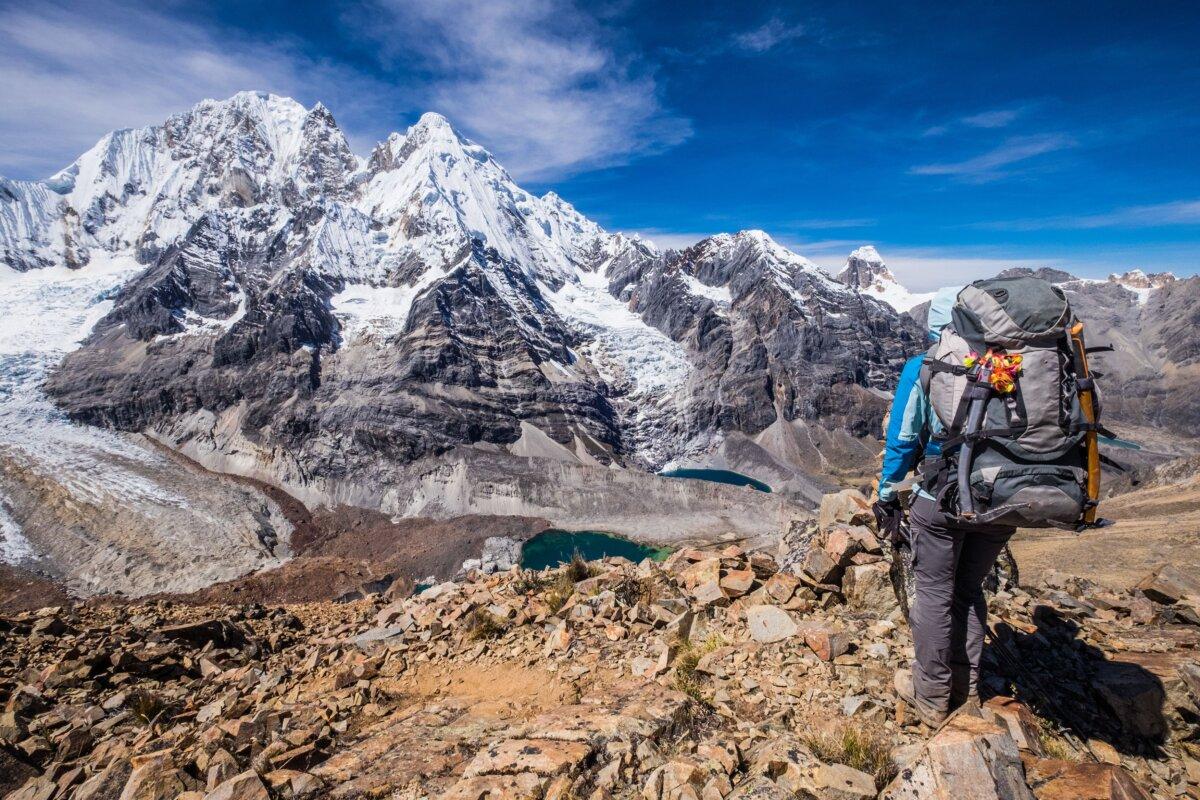 On the Huayhuash alpine circuit, facing the awesome Siula Grande and its west face. (Shutterstock)