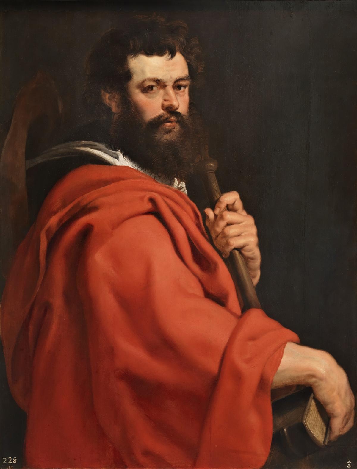 “St James the Apostle,” 1612–13, by Peter Paul Rubens. (Public Domain)
