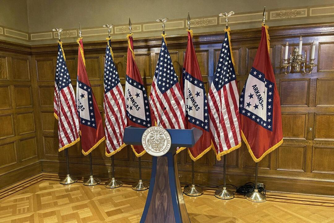 Arkansas Governor’s Office Questioned Over $19K Lectern Purchase