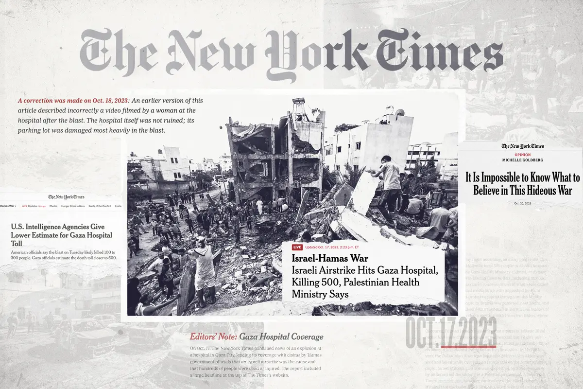 New York Times Failures in Israel Coverage Point to Larger Bias: Experts