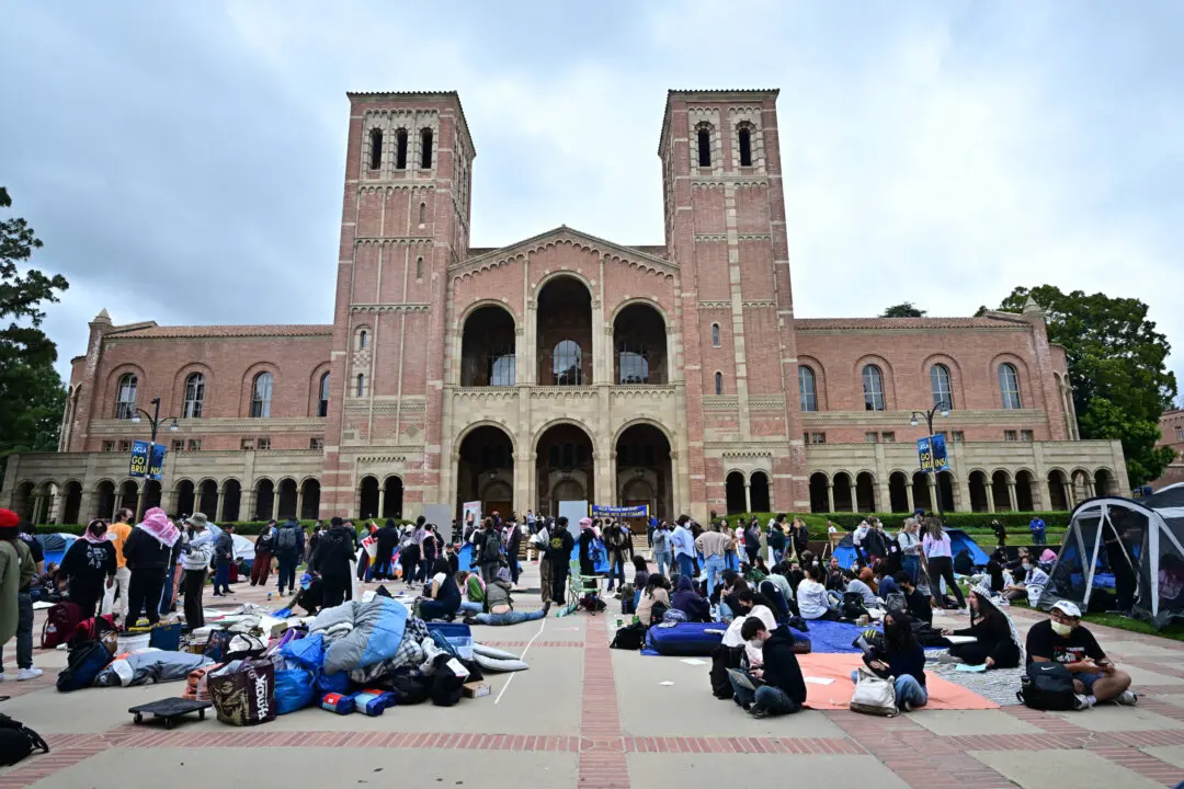 Pro-Palestine Encampment Established on UCLA Campus