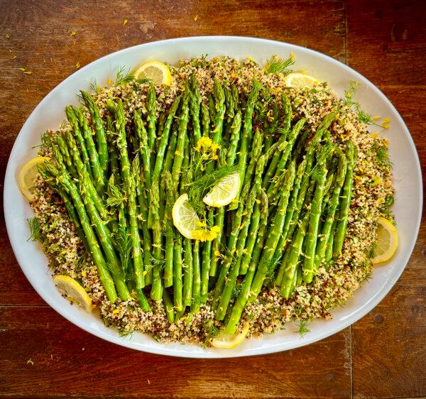 This Asparagus Quinoa Salad Is Good Any Time of Day