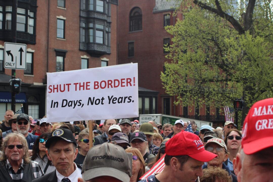 Massive Anti-Illegal Immigration Rally Held In Boston